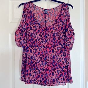 Size 2 Torrid Cold Shoulder Blouse
